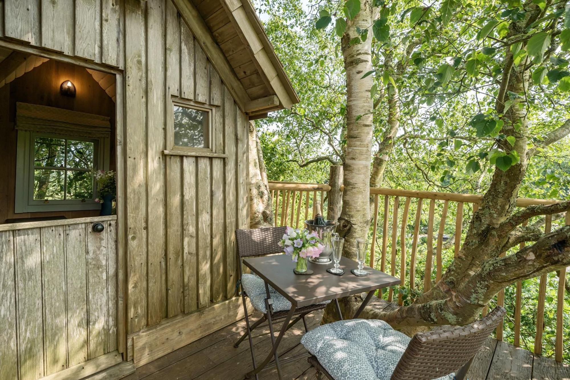 The Treehouse At Salcombe Farm Villa Ngoại thất bức ảnh